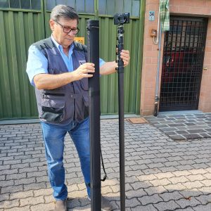 Perche télescopique en fibre de carbone 7,50 mètres – Image 3