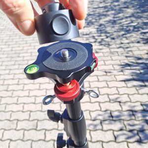 Elevatore Telescopico con livellatore manuale per BLK360 UPLIFT400 - immagine 5