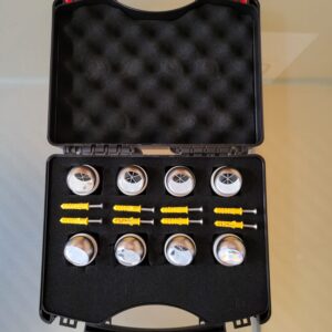 25.4mm Mini Sphere Prism with Magnetic Base for Total Station Monitoring - Image 5