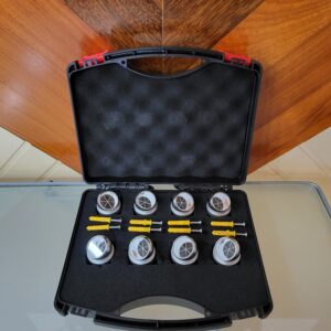 25.4mm Mini Sphere Prism with Magnetic Base for Total Station Monitoring - Image 1