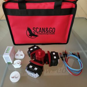 Sistema di illuminazione per scansioni su treppiede con 3 luci LED Lights for Tripod - immagine 9
