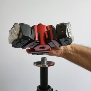 Sistema di illuminazione per scansioni su treppiede con 3 luci LED Lights for Tripod - immagine 5