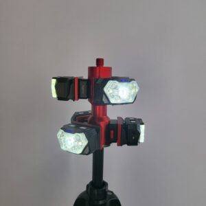 Sistema di illuminazione per scansioni su treppiede con 6 luci LED Lights for Tripod - immagine 2