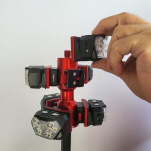 Sistema di illuminazione per scansioni su treppiede con 6 luci LED Lights for Tripod - immagine 4