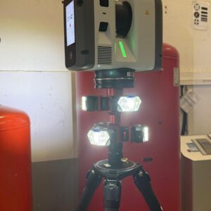Sistema di illuminazione per scansioni su treppiede con 6 luci LED Lights per RTC - immagine 7