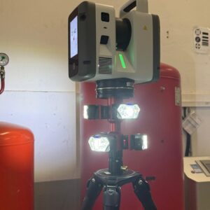 Sistema di illuminazione per scansioni su treppiede con 6 luci LED Lights per RTC - immagine 4